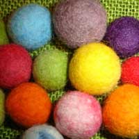 Manufacturers Exporters and Wholesale Suppliers of Wool Felt Balls Jaipur Rajasthan